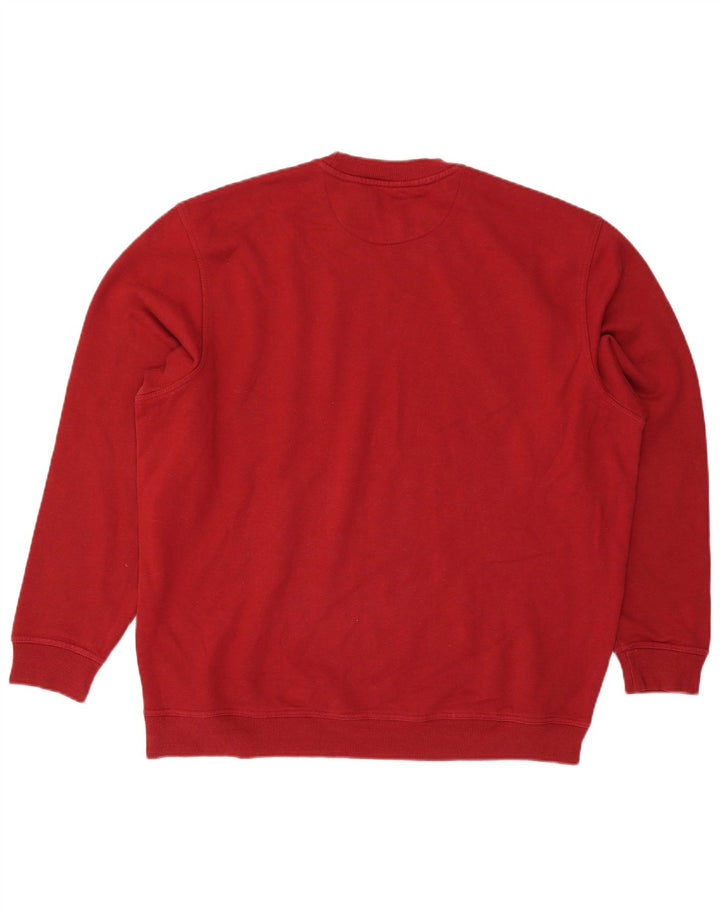 James Pringle Sudadera para hombre Jumper 2XL Algodón rojo