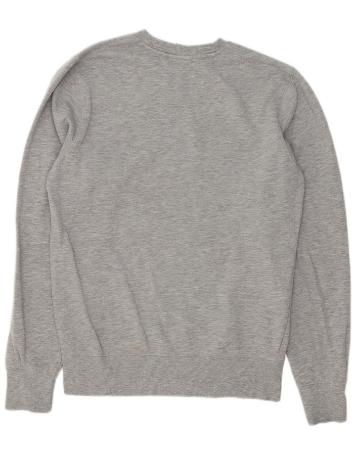 New Balance Hombre Sudadera Jumper Small Gris Algodón