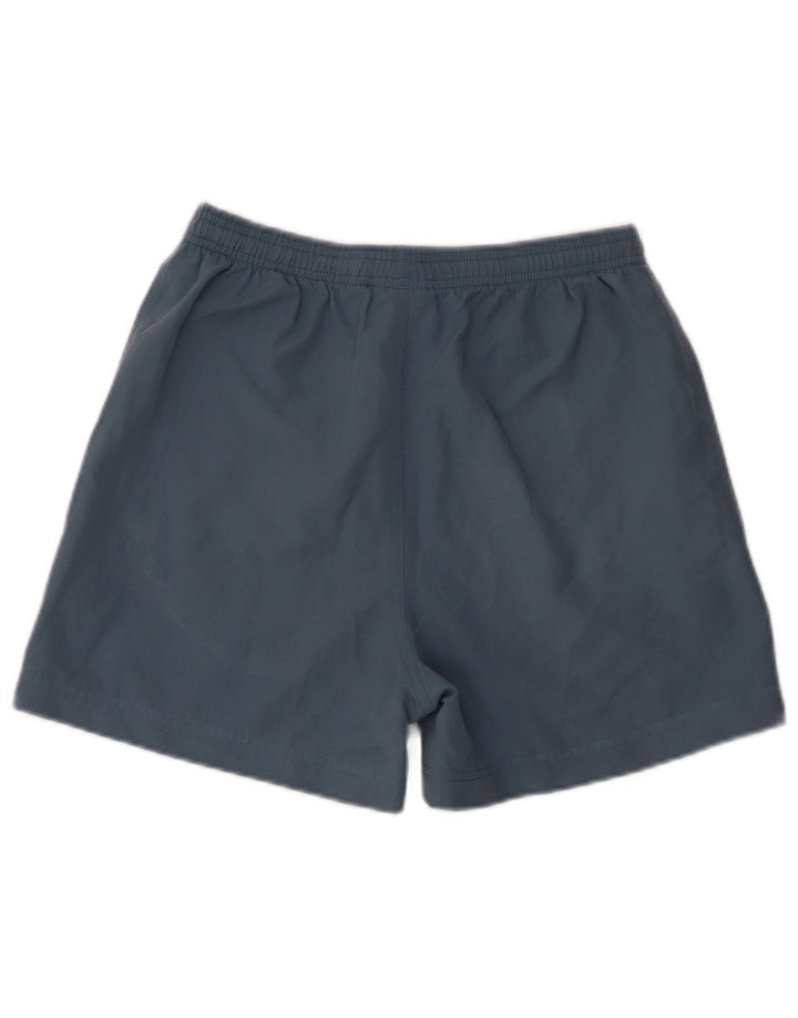 Adidas - Pantalones cortos deportivos para mujer, talla 40, poliéster azul pequeño