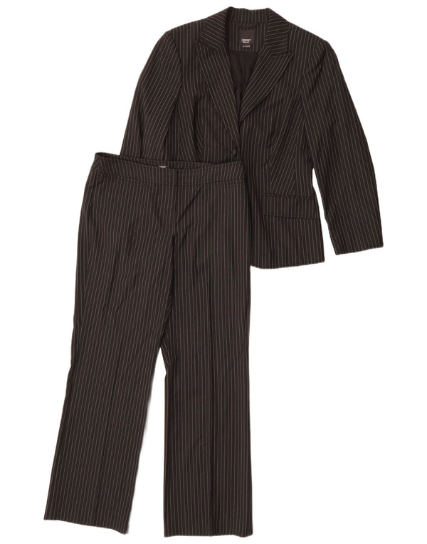 Esprit Traje de 2 piezas para mujer UK 12 Medium W30 L30 Negro a rayas