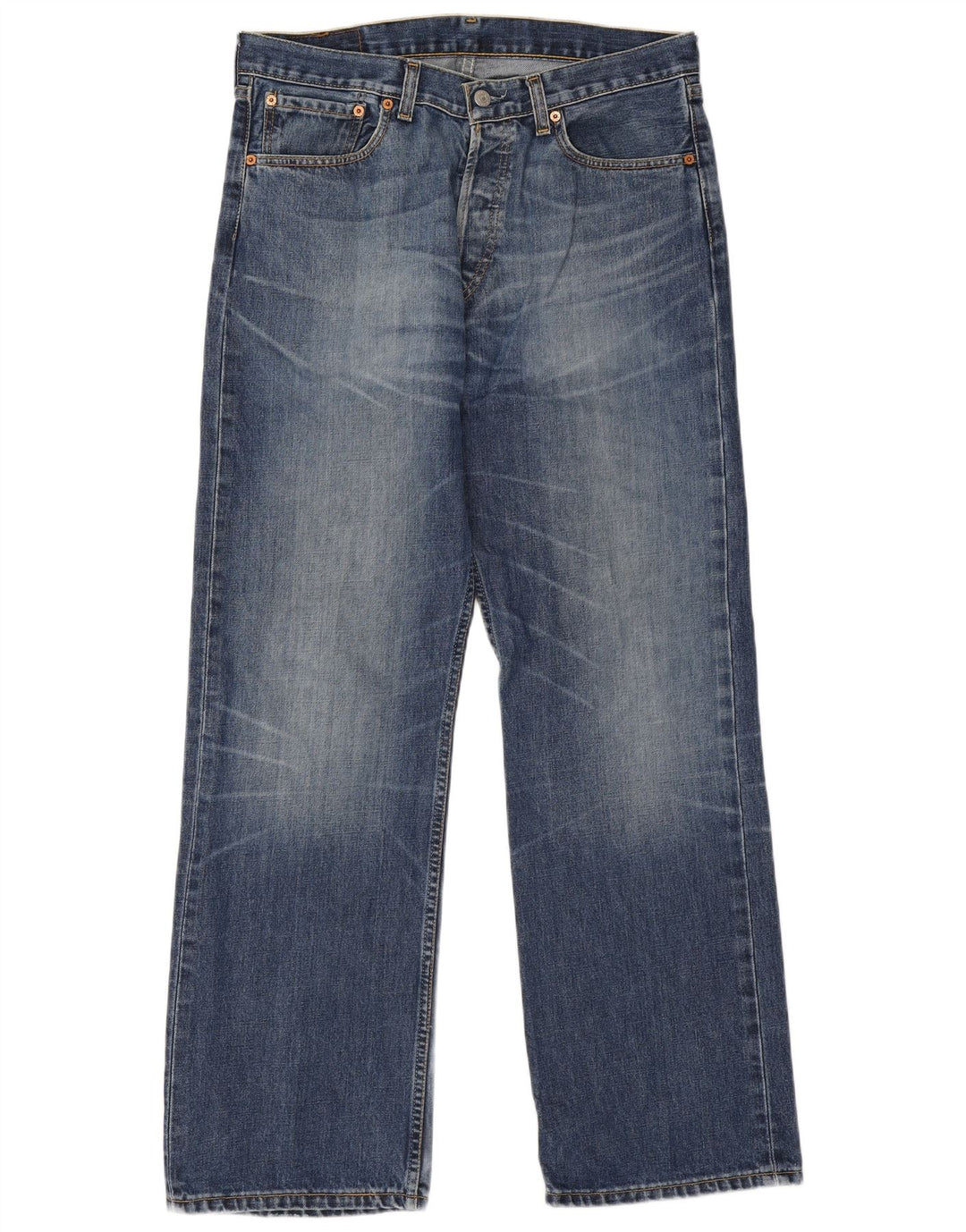 Levi's Hombre 508 Vaqueros Rectos W32 L32 Algodón Azul