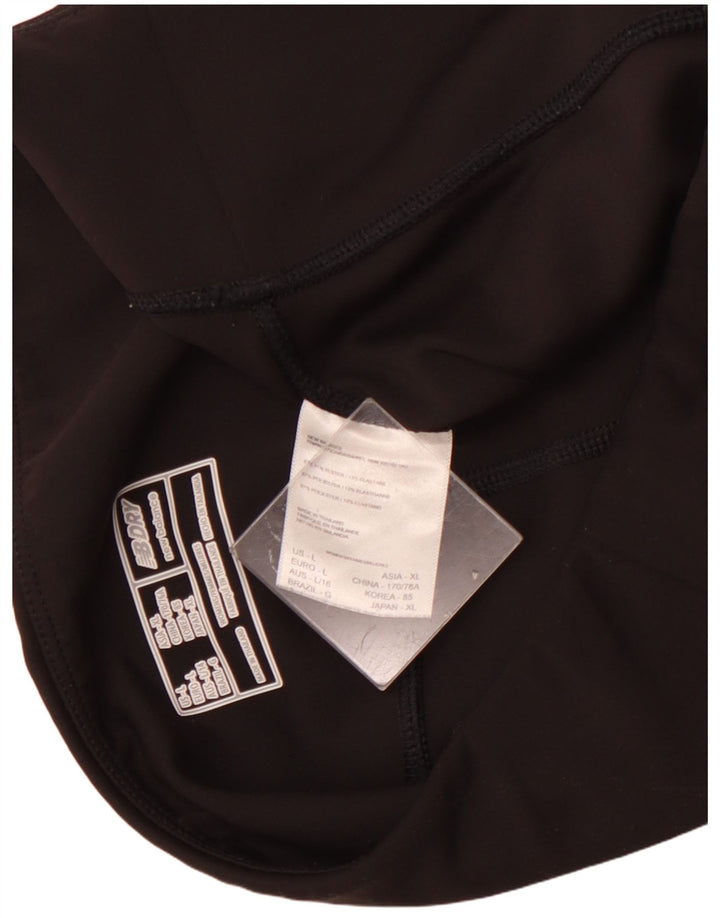 NEW BALANCE Leggings para mujer UK 44 Grande Poliéster negro