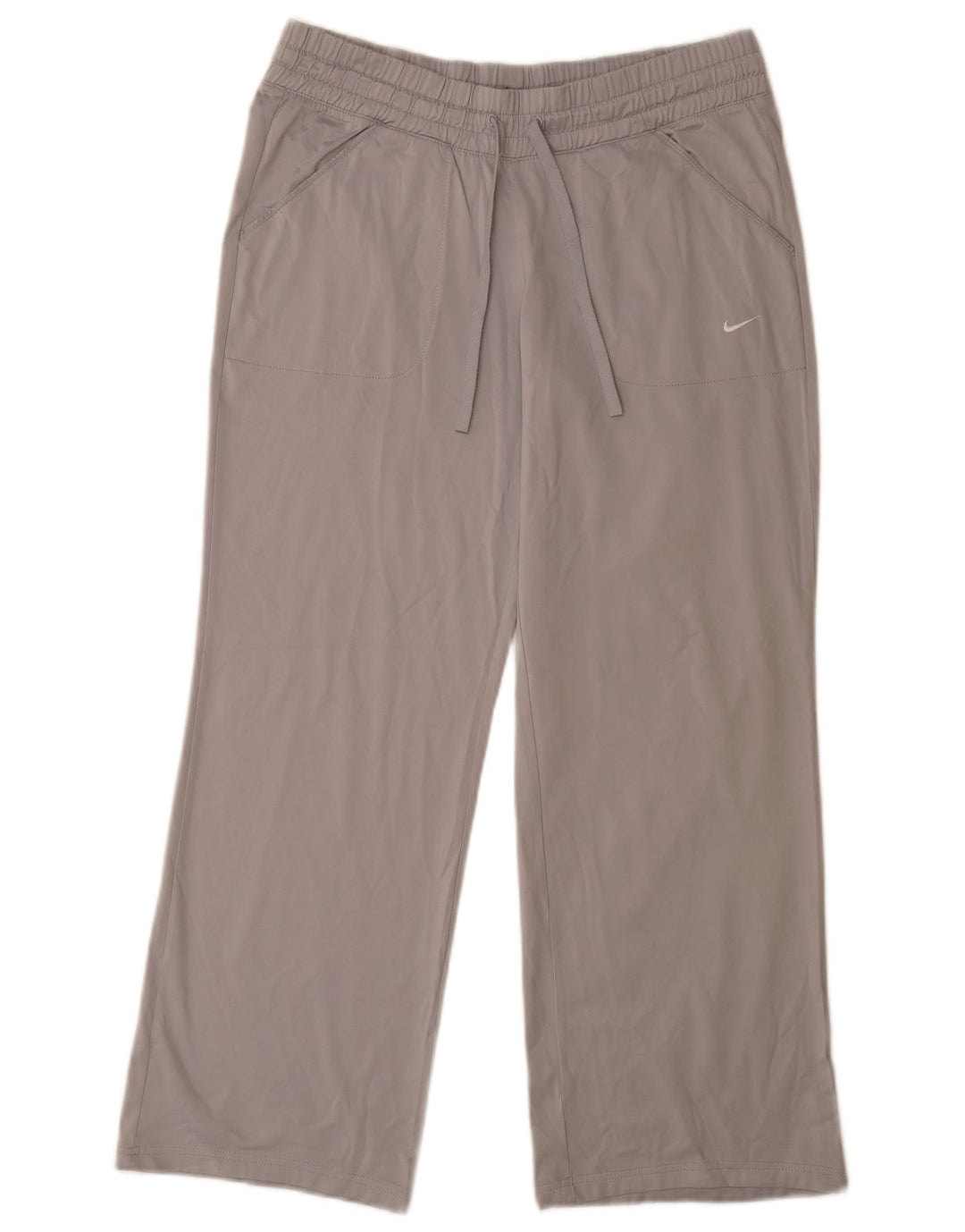Nike Pantalones de chándal para mujer UK 44 Poliéster gris medio