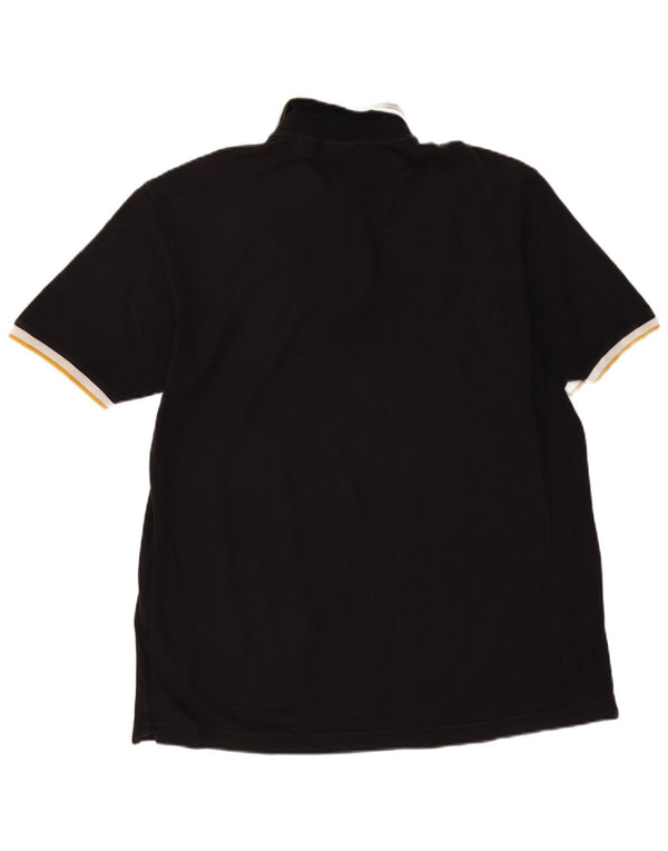 Fila Polo Hombre XL Algodón Negro