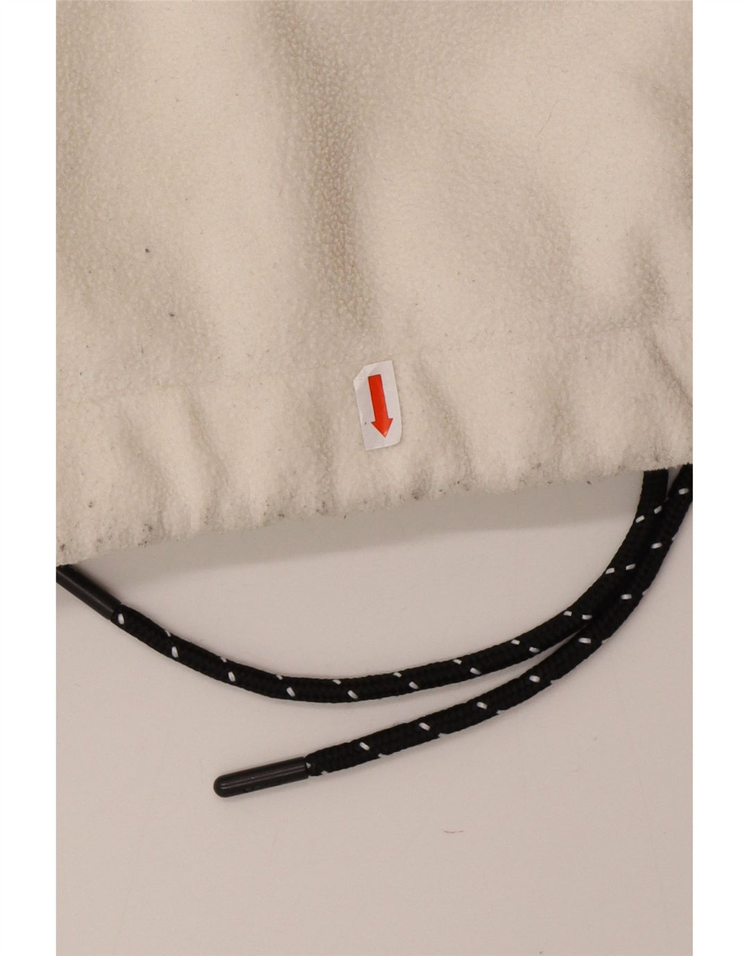 FILA Jersey de forro polar con gráfico extragrande para mujer UK 10 Small White Colourblock