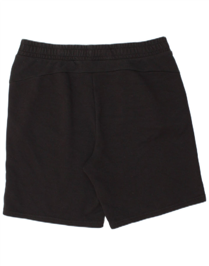 PUMA Pantalones cortos deportivos para hombre grande negro