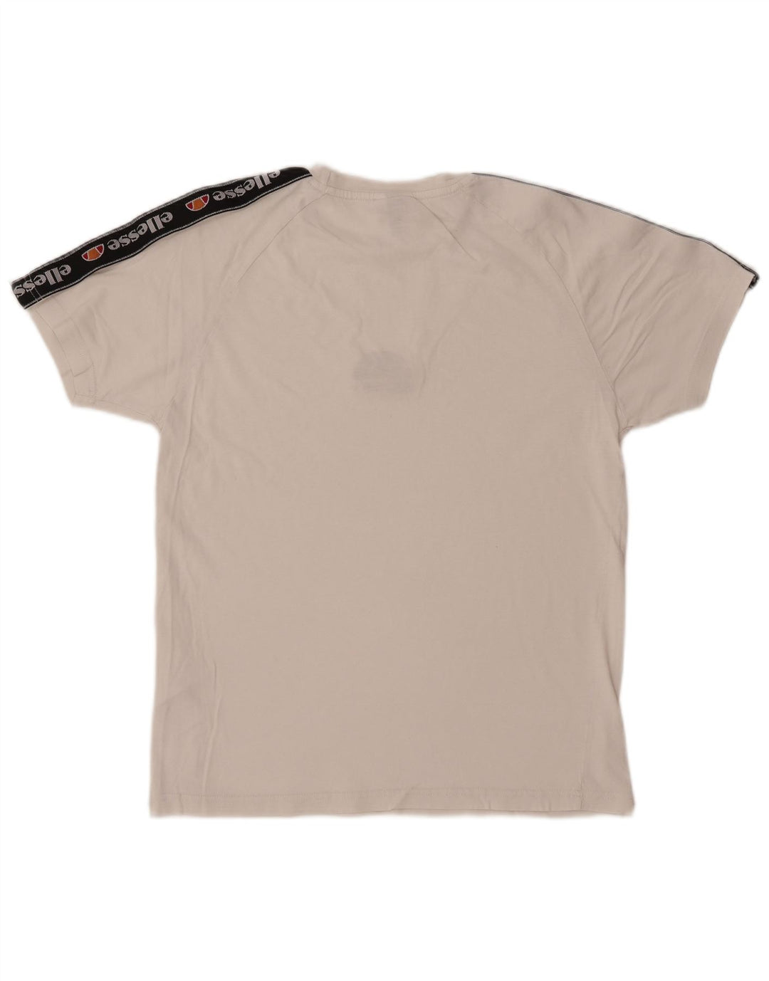 ELLESSE Camiseta gráfica para hombre Top XS Algodón blanco