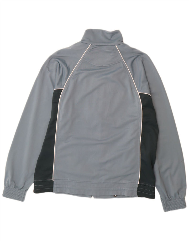 Lotto Chaqueta de chándal para hombre ES 38/40 Poliéster color block gris medio