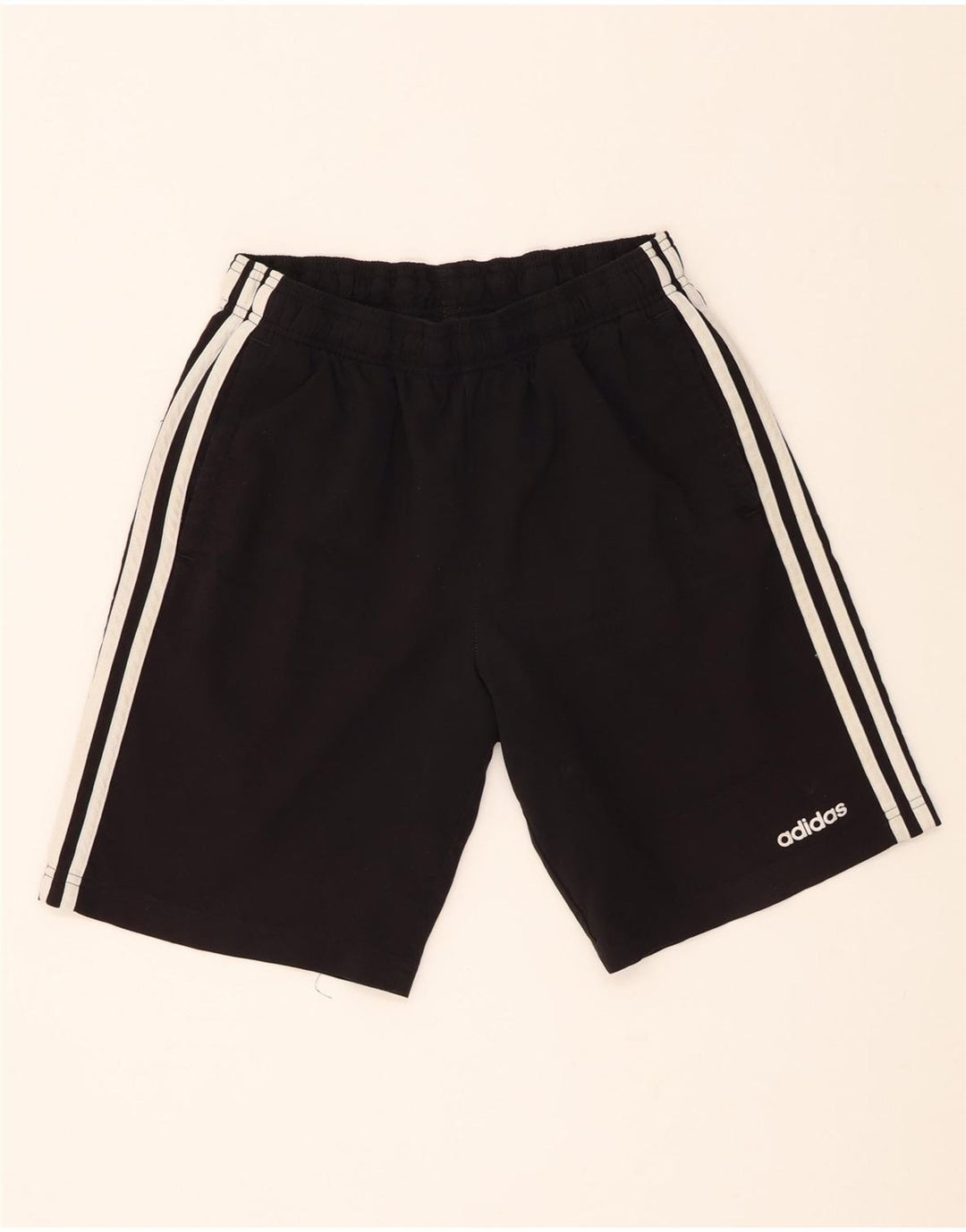Adidas Pantalón corto deportivo para niño 13-14 años Negro Poliéster
