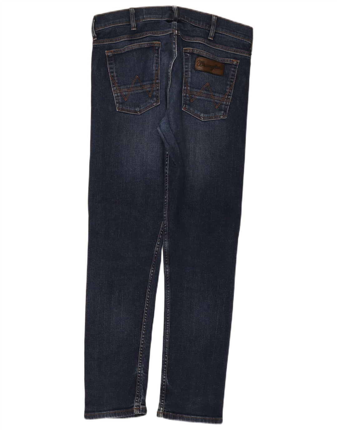 Wrangler Hombre Colton Slim Jeans W32 L32 Algodón Azul