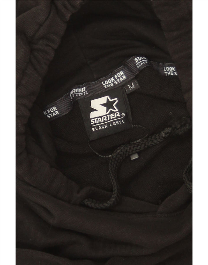 Starter Sudadera Con Capucha Gráfica Para Hombre Jersey Mediano Negro