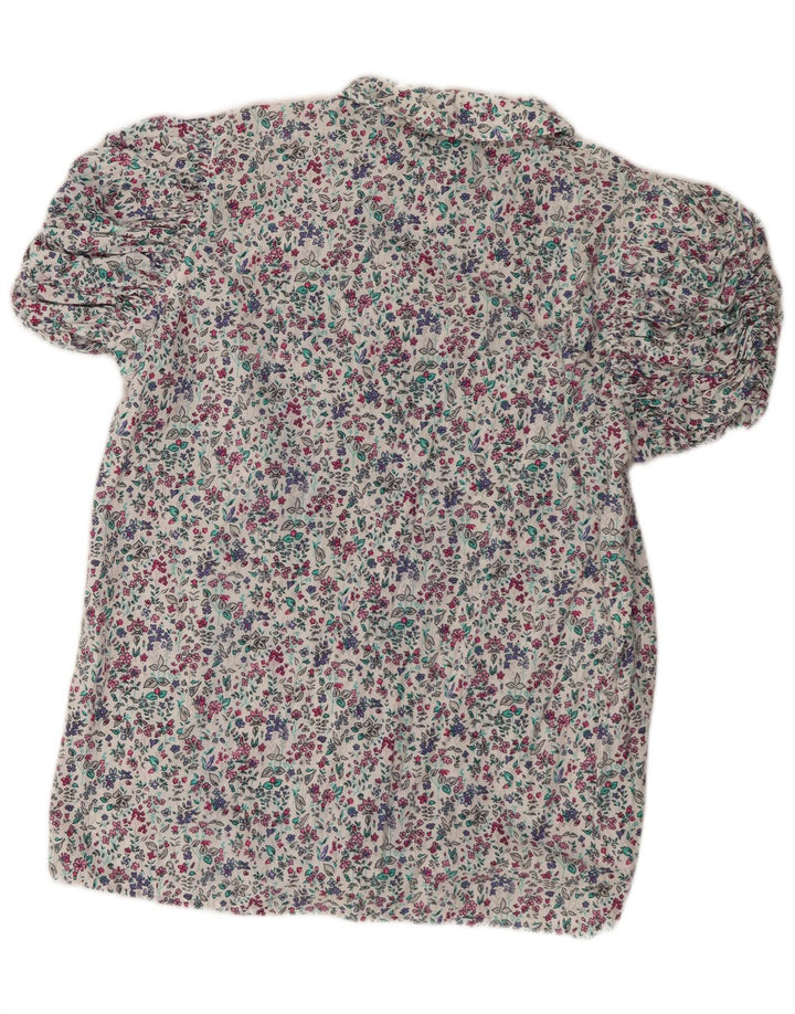 Nadine H Blusa de manga corta para mujer EU 38 Medium White Floral