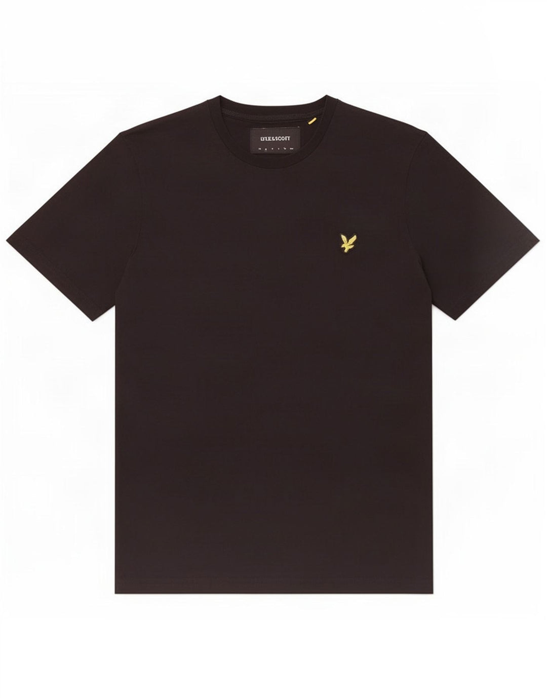 Lyle & Scott - Camiseta para hombre, talla pequeña, algodón negro