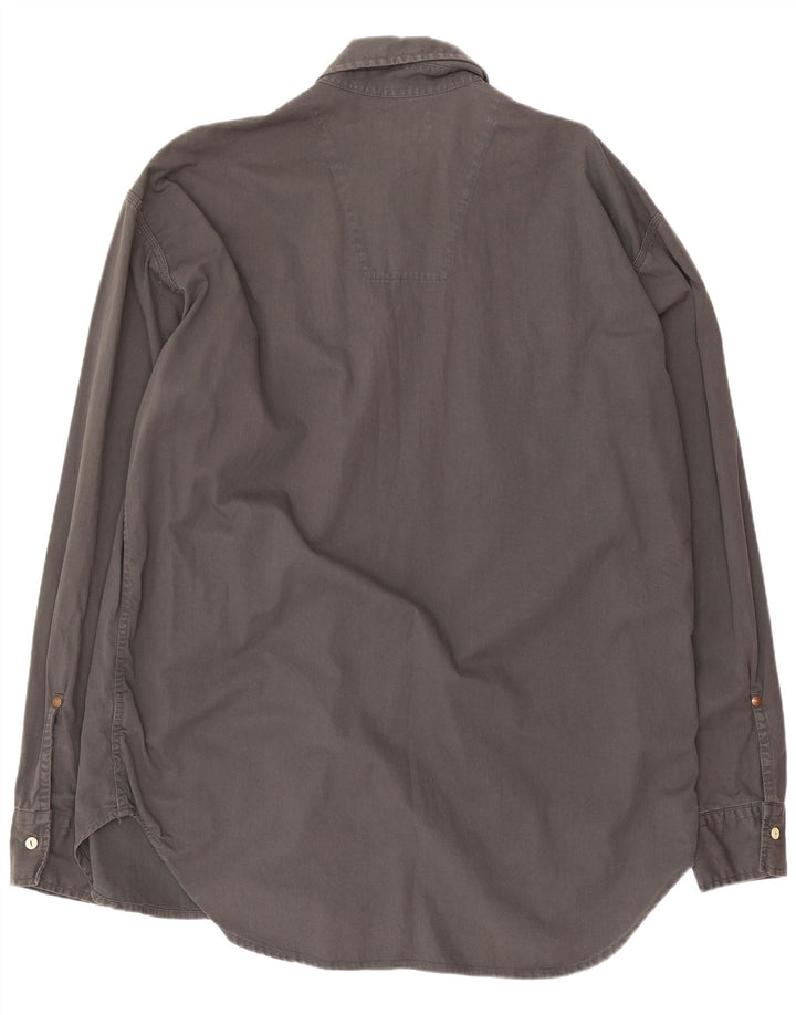 Replay Camisa vaquera para hombre 2XL Algodón gris