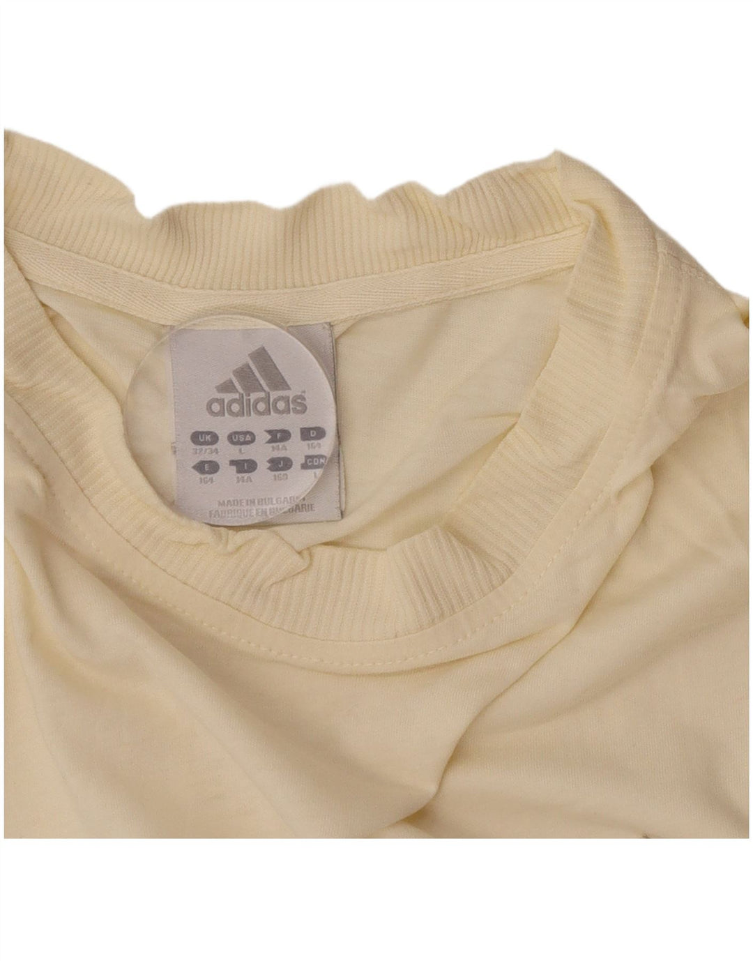 Adidas Camiseta Niño Top 13-14 Años Amarillo