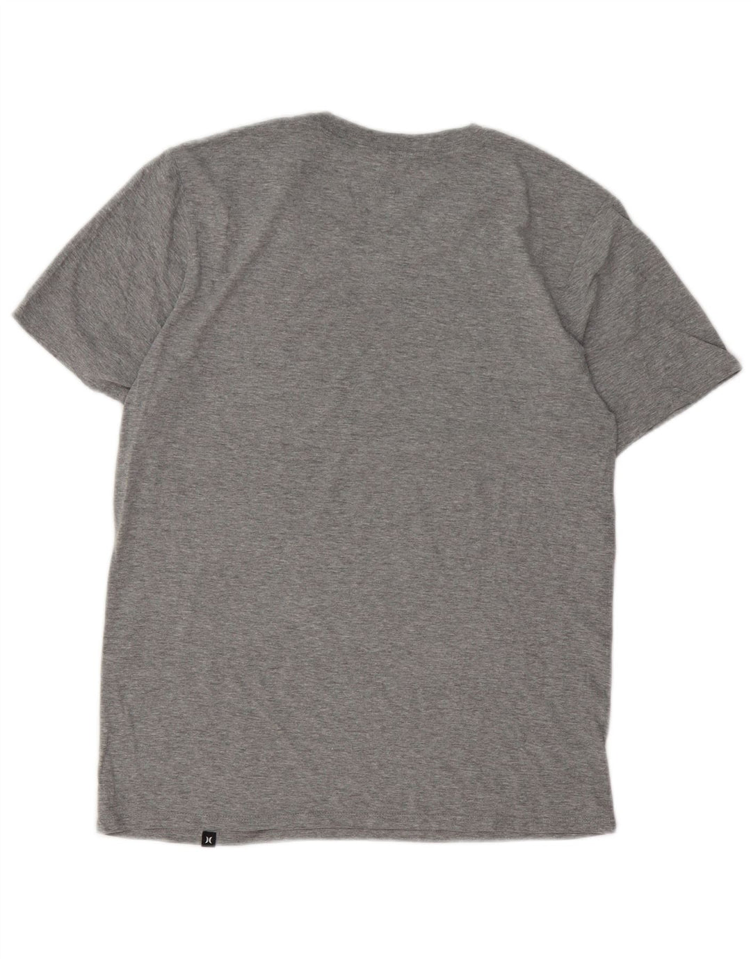 Hurley - Camiseta para hombre, talla pequeña, algodón moteado gris