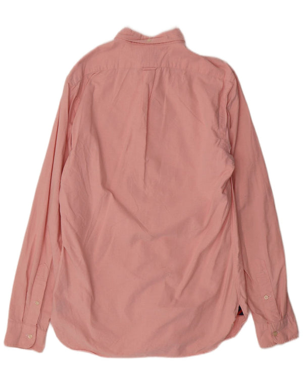 Polo Ralph Lauren Camisa ajustada de algodón rosa medio para hombre