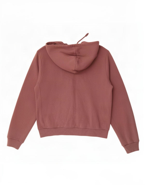 Adidas Sudadera con capucha y cremallera para mujer Reino Unido 16/18 Grande Rosa Algodón