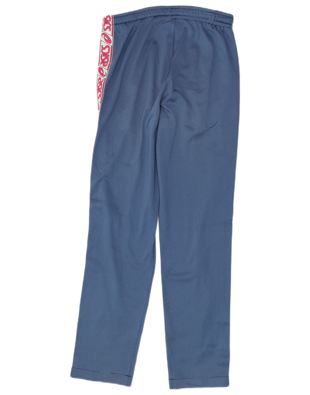 Asics Hombre Pantalones De Chándal Gráfico Poliamida Color Block Azul Medio