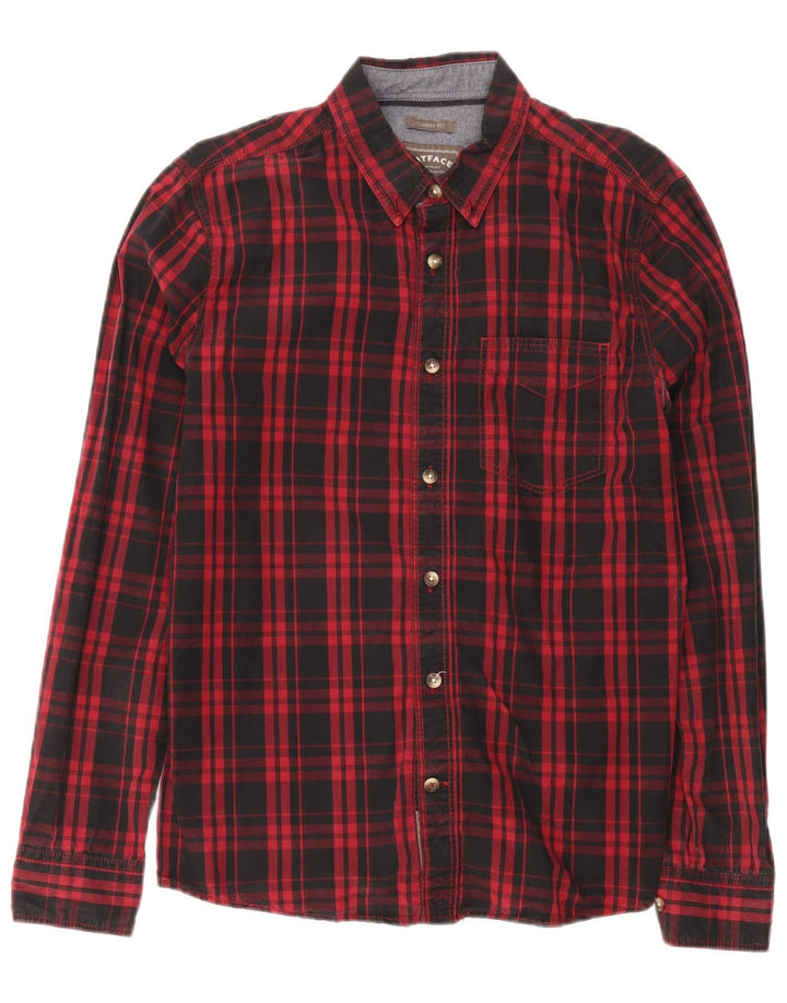 Camisa de corte clásico para hombre de Fat Face de algodón a cuadros en negro mediano