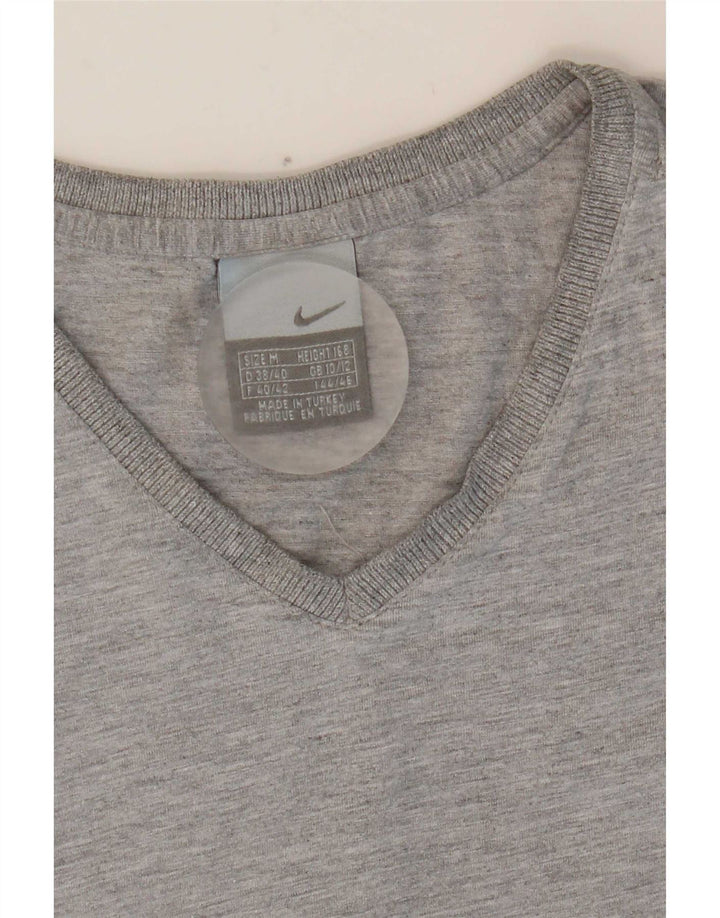 Camiseta Nike Mujer Top UK 10/12 Gris Medio