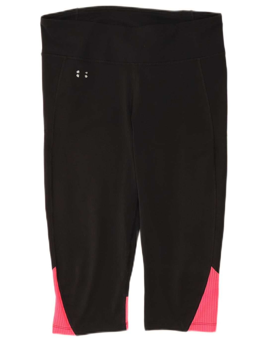 UNDER ARMOUR Leggings capri para mujer Reino Unido 44 Grande Negro Colorblock