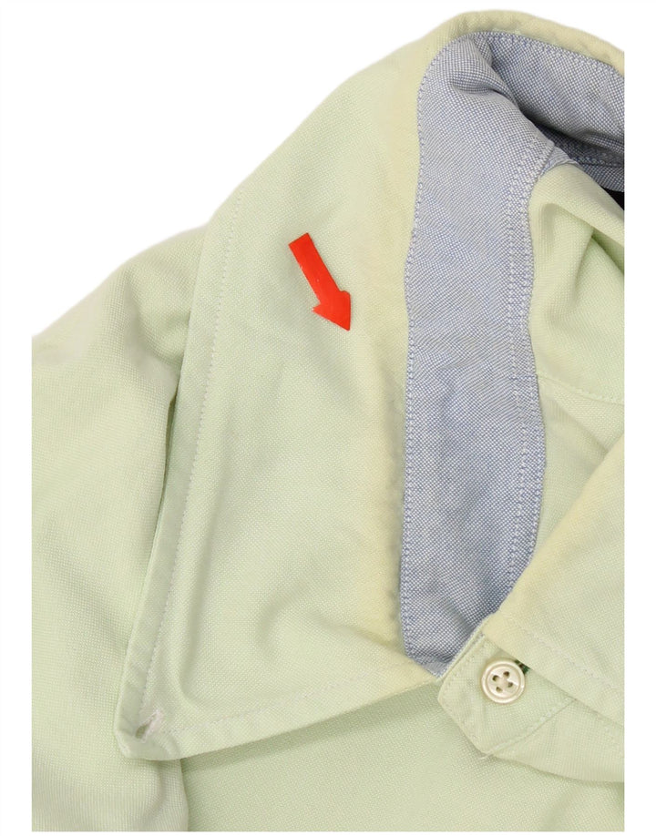 Camisa Tommy Hilfiger Hombre Grande Algodón Verde