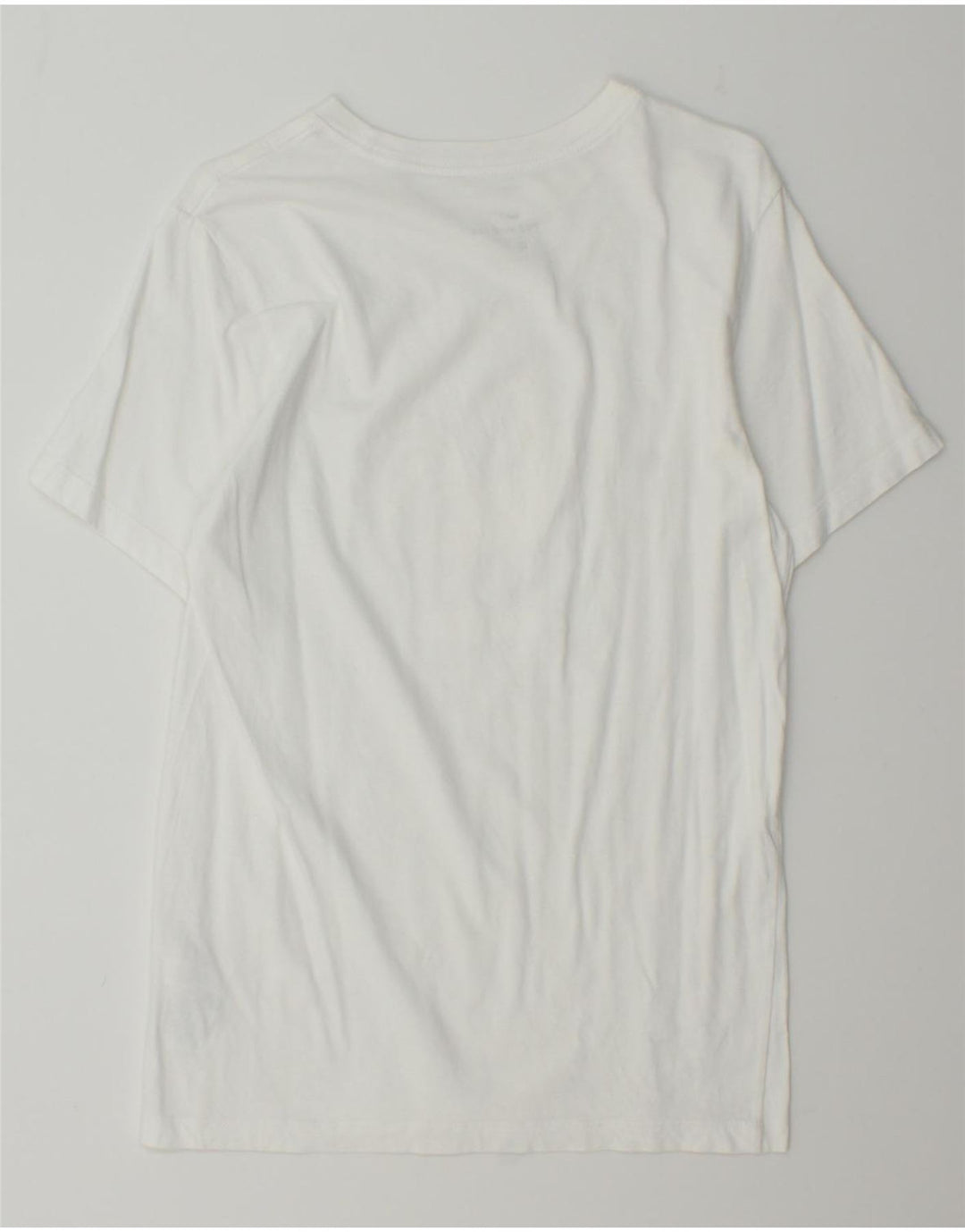 NIKE Mens Graphic T-Shirt Top Small White Cotton Vintage Nike and Second-Hand Nike from Messina Hembry 