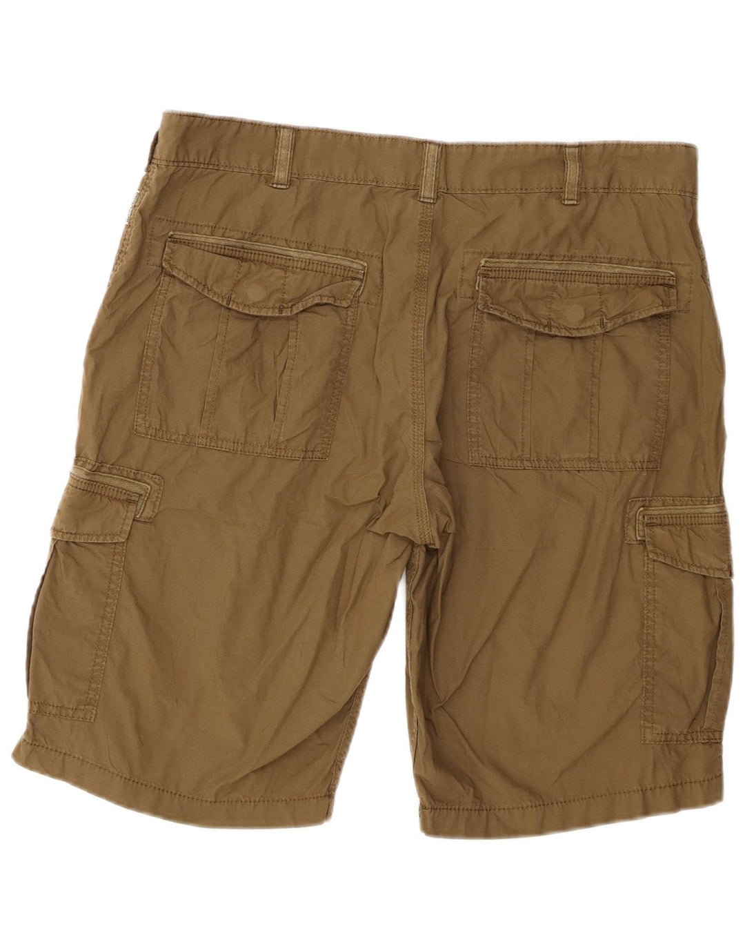 Napapijri Shorts cargo para hombre W36 Large Algodón caqui