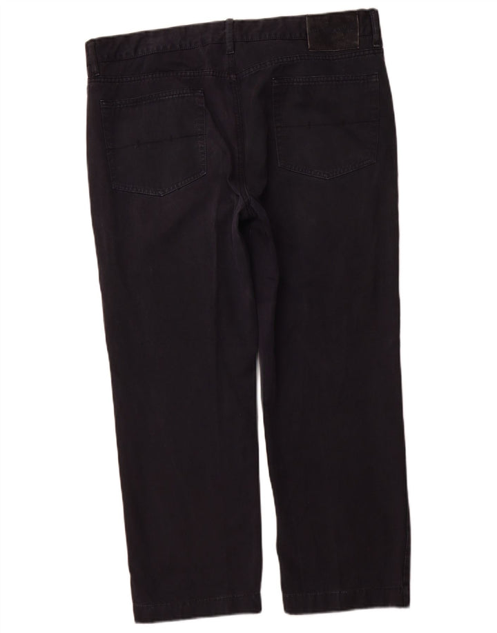 BEST COMPANY Pantalones casuales rectos para hombre EU 54 2XL W38 L26 Azul marino