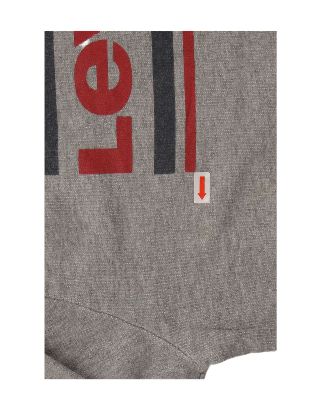 LEVI'S Sudadera estampada para niños 11-12 años Algodón gris