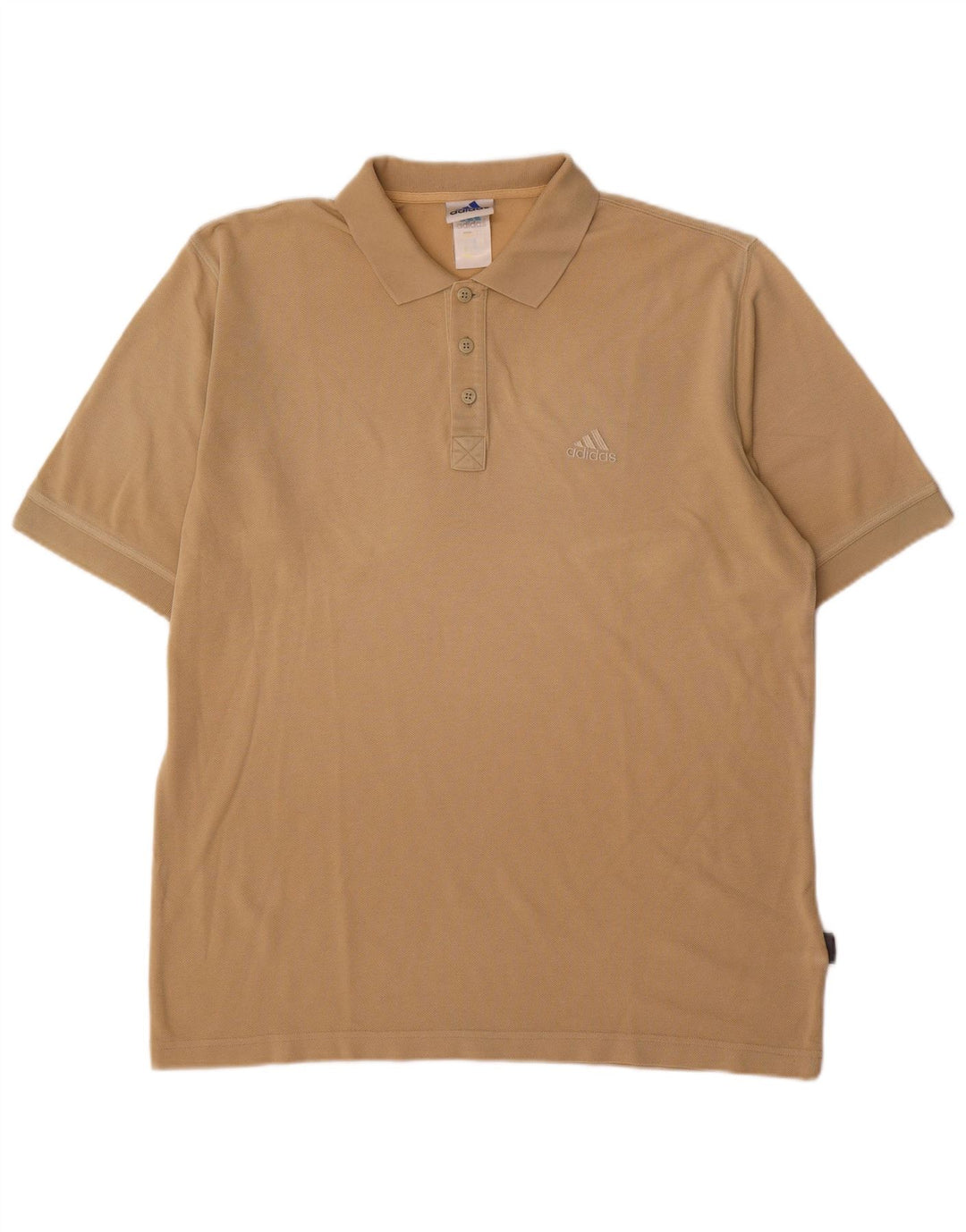 Polo Adidas Hombre Grande Beige