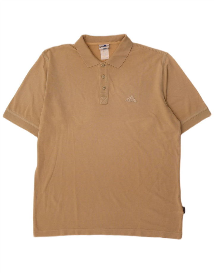 Polo Adidas Hombre Grande Beige