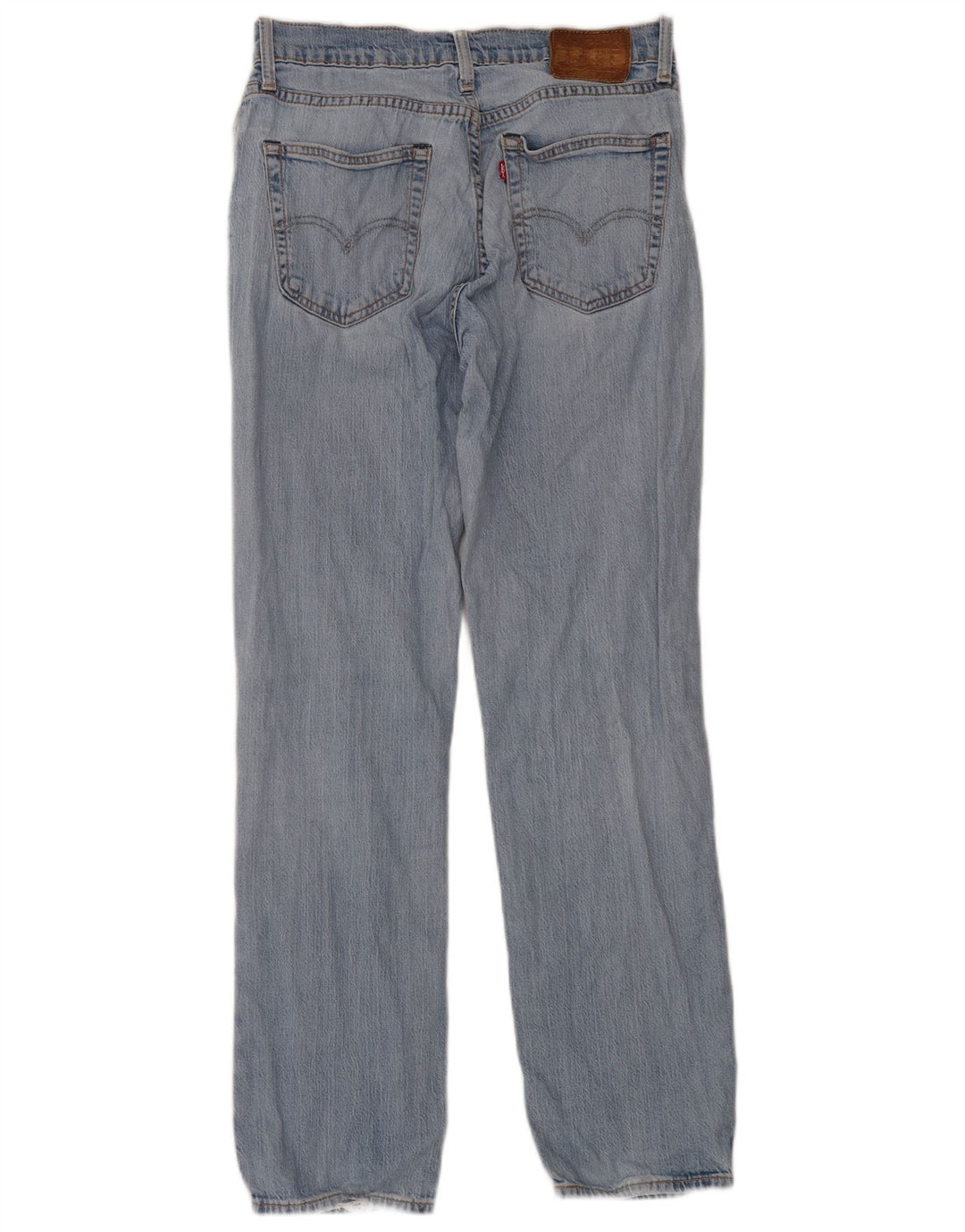 Vaqueros rectos desgastados para hombre Levi's W32 L32 Algodón azul