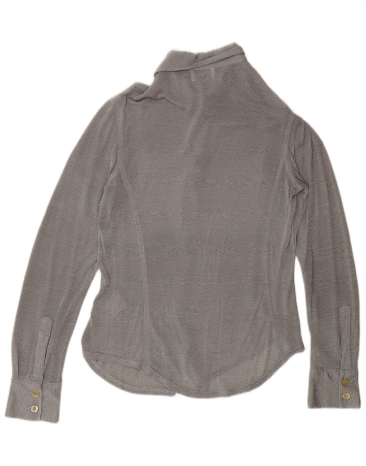 Swish Camisa para mujer Reino Unido 44 Grande Plata