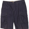 Timberland pantalones cortos cargo para hombre W34 grande algodón azul marino