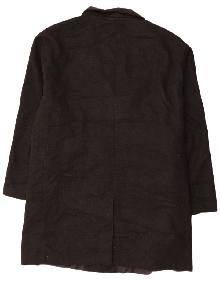 Jack & Jones Abrigo para hombre UK 50 5XL Poliéster negro