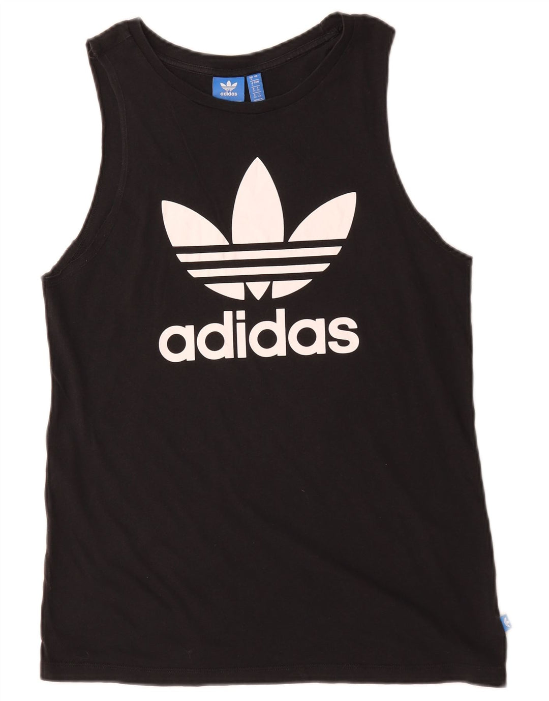 Adidas Mujer Gráfico Chaleco Top UK 8 Pequeño Negro