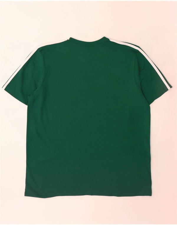 Adidas Camiseta Hombre Top 2XL Algodón Verde