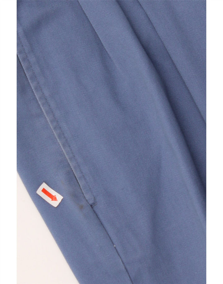 POLO RALPH LAUREN Pantalón chino con pinzas para hombre W36 L34 Algodón azul