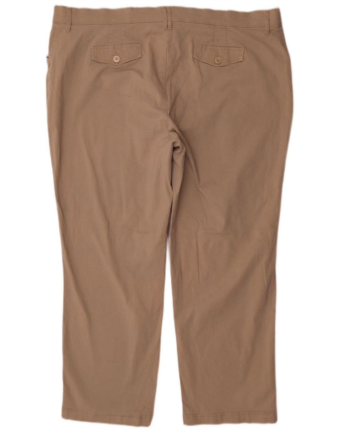 Lee - Pantalones casuales para mujer, ajuste cómodo, talla 24, 4XL, W48, L30, algodón beige