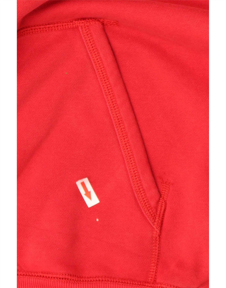 Vans Versa Graphic Sudadera con capucha para hombre, talla grande, algodón rojo