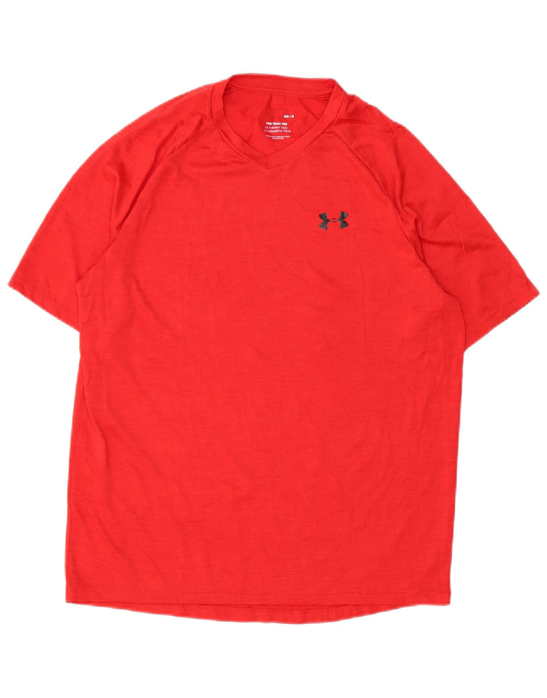 Camiseta UNDER ARMOUR Hombre Top Medium Rojo Poliéster