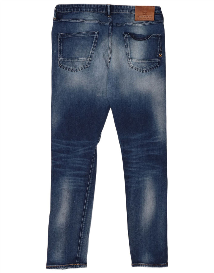 Vaqueros rectos para hombre Scotch & Soda W32 L32 Algodón azul