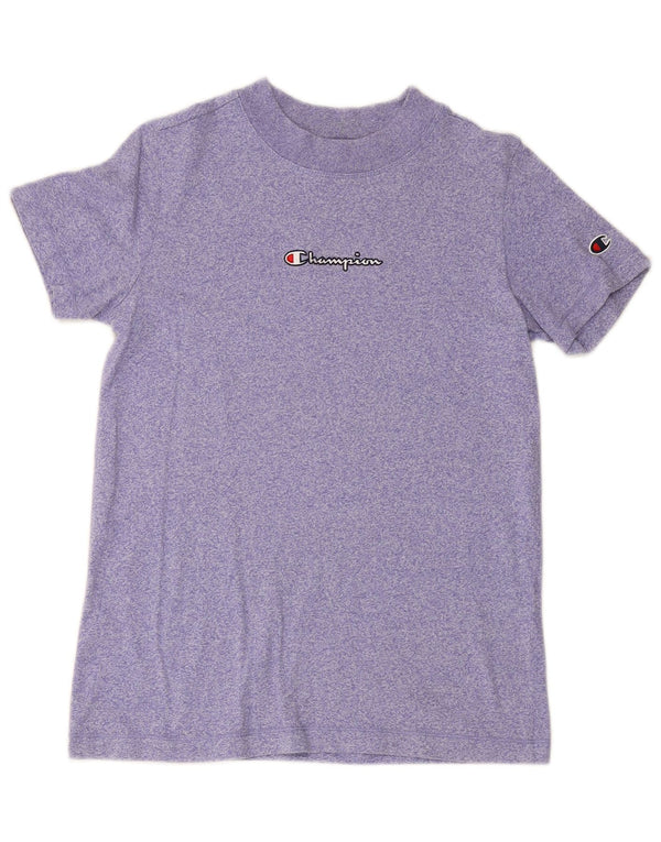CHAMPION Camiseta gráfica para mujer Top UK 12 Medium Purple Flecked