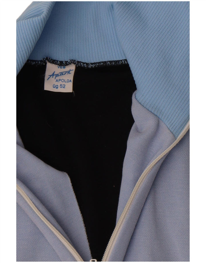 Apart Chaqueta de Chándal para Hombre EU 52 Large Azul Colorblock