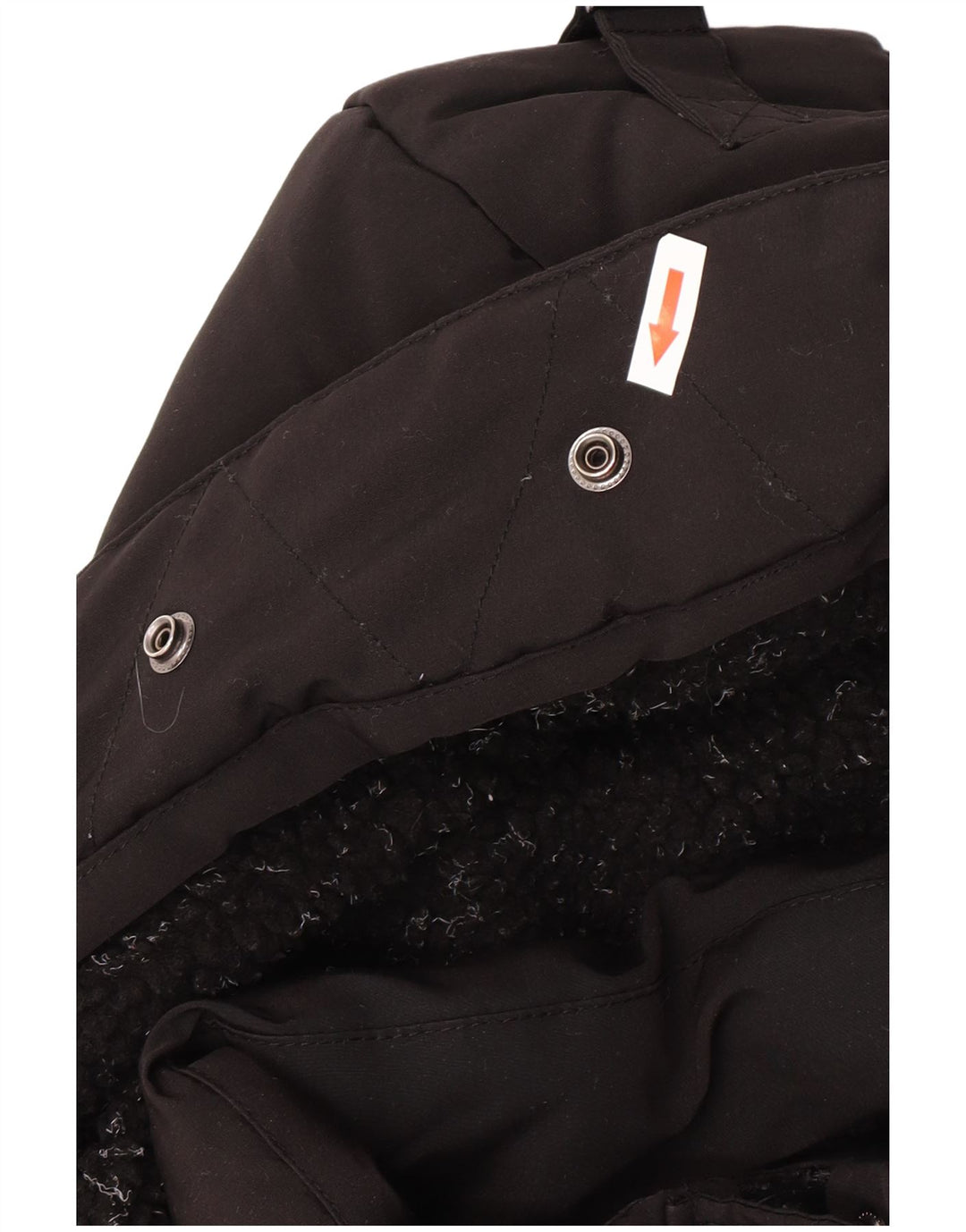 Superdry Chaqueta Acolchada Con Capucha Para Mujer UK 42 Mediano Negro Poliéster