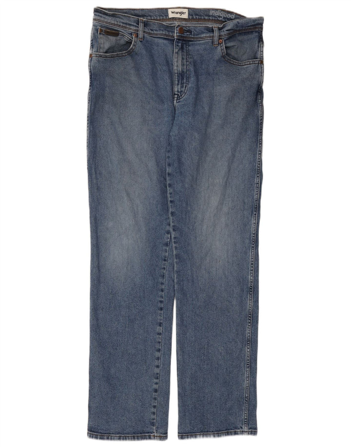 Wrangler Vaqueros Rectos Texas Para Hombre W36 L32 Azul