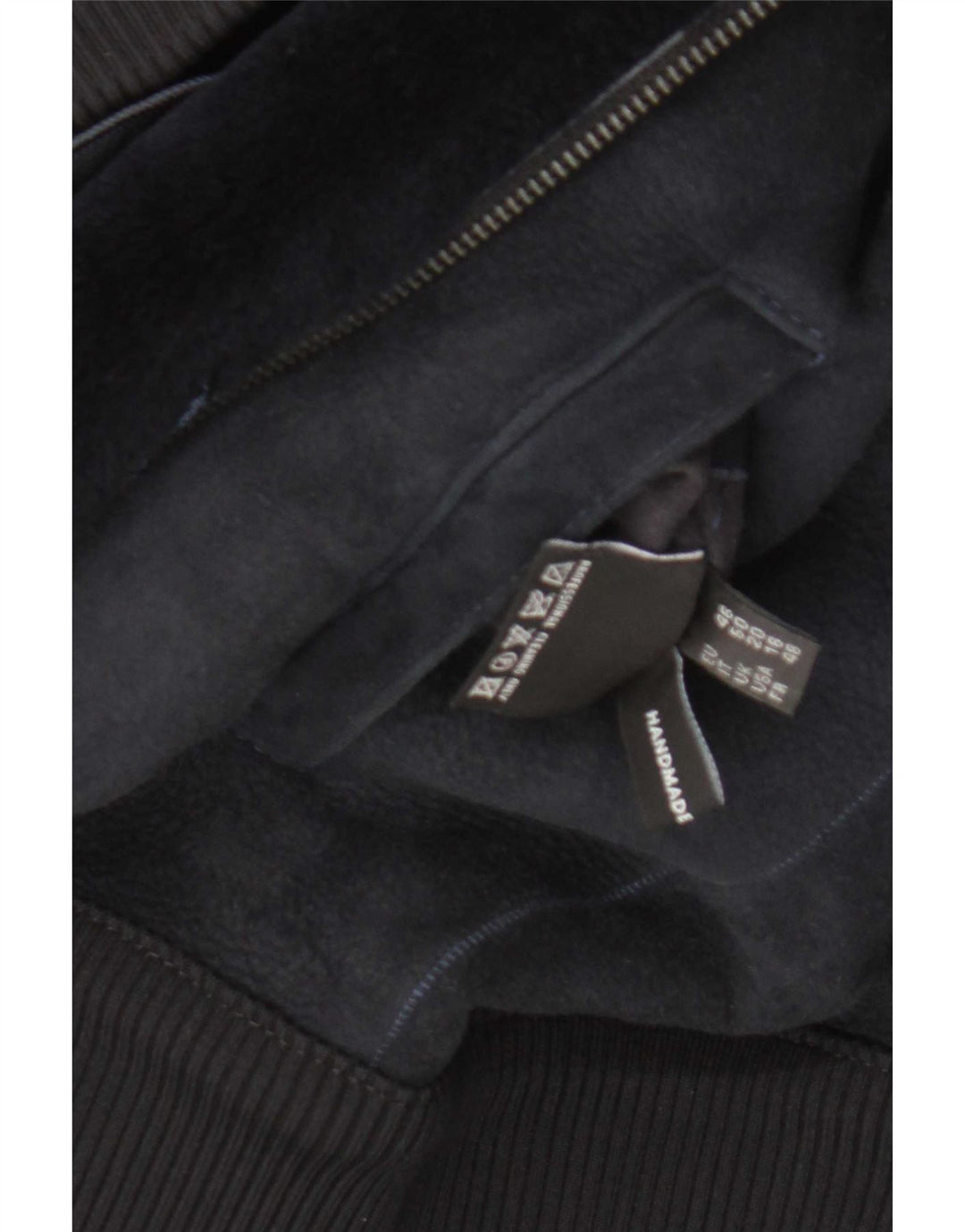 CPL1953 Chaqueta bomber de piel de oveja para mujer UK 20 2XL Piel de oveja azul marino