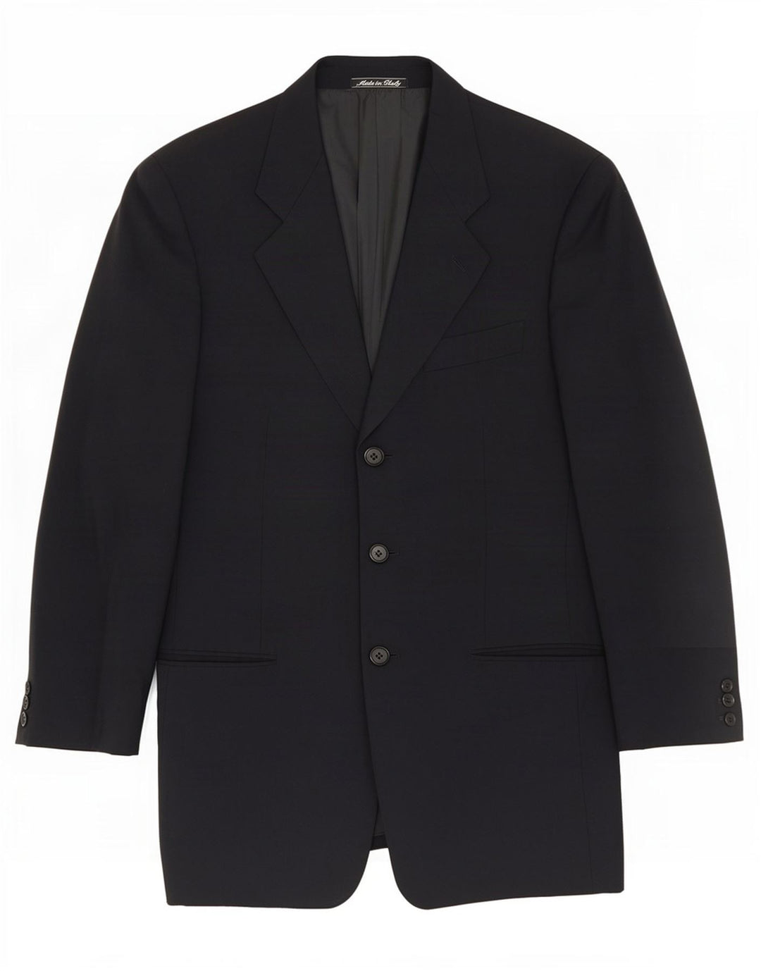 Giorgio Armani Chaqueta tipo blazer de 3 botones para hombre IT 46 Small Azul marino